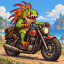 Murloc riding a motorcycle — 2026-10-24 00:56 UTC