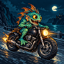 Murloc riding a motorcycle — 2026-10-24 02:07 UTC