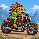Murloc riding a motorcycle — 2026-10-24 02:07 UTC