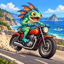 Murloc riding a motorcycle — 2026-10-24 08:02 UTC
