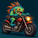 Murloc riding a motorcycle — 2026-10-24 09:06 UTC