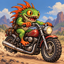 Murloc riding a motorcycle — 2026-10-24 10:05 UTC