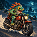 Murloc riding a motorcycle — 2026-10-24 11:21 UTC