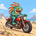 Murloc riding a motorcycle — 2026-10-24 12:00 UTC