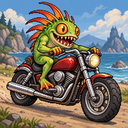 Murloc riding a motorcycle — 2026-10-24 12:00 UTC