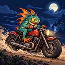 Murloc riding a motorcycle — 2026-10-24 12:01 UTC