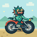 Murloc riding a motorcycle — 2026-10-24 16:00 UTC