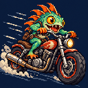 Murloc riding a motorcycle — 2026-10-24 16:00 UTC