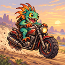 Murloc riding a motorcycle — 2026-10-24 16:59 UTC
