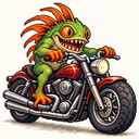 Murloc riding a motorcycle — 2026-10-24 16:59 UTC