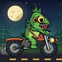 Murloc riding a motorcycle — 2026-10-24 17:00 UTC