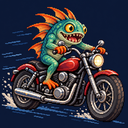 Murloc riding a motorcycle — 2026-10-24 19:00 UTC