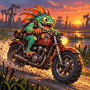 Murloc riding a motorcycle — 2026-10-24 19:00 UTC