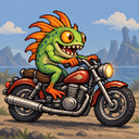 Murloc riding a motorcycle — 2026-10-24 20:01 UTC