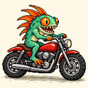 Murloc riding a motorcycle — 2026-10-24 20:01 UTC