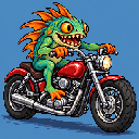 Murloc riding a motorcycle — 2026-10-24 21:06 UTC