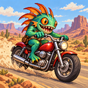 Murloc riding a motorcycle — 2026-10-24 22:06 UTC