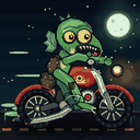 Murloc riding a motorcycle — 2026-10-24 23:05 UTC