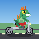 Murloc riding a motorcycle — 2026-10-24 23:07 UTC