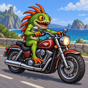 Murloc riding a motorcycle — 2026-10-05 04:04 UTC