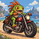 Murloc riding a motorcycle — 2026-10-24 23:59 UTC