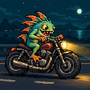 Murloc riding a motorcycle — 2026-10-25 01:04 UTC