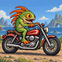 Murloc riding a motorcycle — 2026-10-25 05:05 UTC