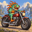 Murloc riding a motorcycle — 2026-10-25 07:00 UTC