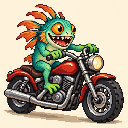 Murloc riding a motorcycle — 2026-10-25 08:06 UTC
