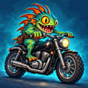 Murloc riding a motorcycle — 2026-10-25 08:06 UTC