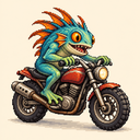Murloc riding a motorcycle — 2026-10-25 10:58 UTC