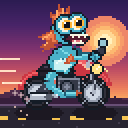 Murloc riding a motorcycle — 2026-10-25 11:02 UTC