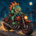Murloc riding a motorcycle — 2026-10-25 15:04 UTC