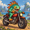 Murloc riding a motorcycle — 2026-10-25 16:02 UTC