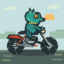 Murloc riding a motorcycle — 2026-10-25 17:06 UTC
