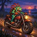 Murloc riding a motorcycle — 2026-10-25 17:06 UTC