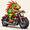 Murloc riding a motorcycle — 2026-10-25 18:00 UTC