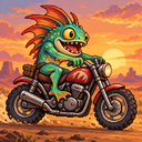 Murloc riding a motorcycle — 2026-10-25 20:03 UTC