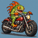 Murloc riding a motorcycle — 2026-10-26 02:03 UTC
