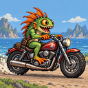 Murloc riding a motorcycle — 2026-10-26 08:00 UTC