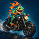 Murloc riding a motorcycle — 2026-10-05 07:04 UTC