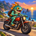 Murloc riding a motorcycle — 2026-10-26 16:05 UTC