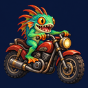 Murloc riding a motorcycle — 2026-10-26 17:04 UTC
