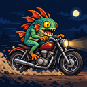 Murloc riding a motorcycle — 2026-10-26 18:58 UTC