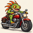 Murloc riding a motorcycle — 2026-10-26 21:58 UTC