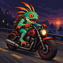 Murloc riding a motorcycle — 2026-10-26 23:07 UTC