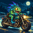 Murloc riding a motorcycle — 2026-10-27 05:00 UTC