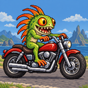 Murloc riding a motorcycle — 2026-10-27 05:00 UTC