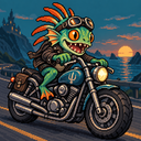 Murloc riding a motorcycle — 2026-10-05 10:04 UTC