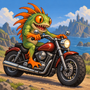 Murloc riding a motorcycle — 2026-10-27 10:06 UTC